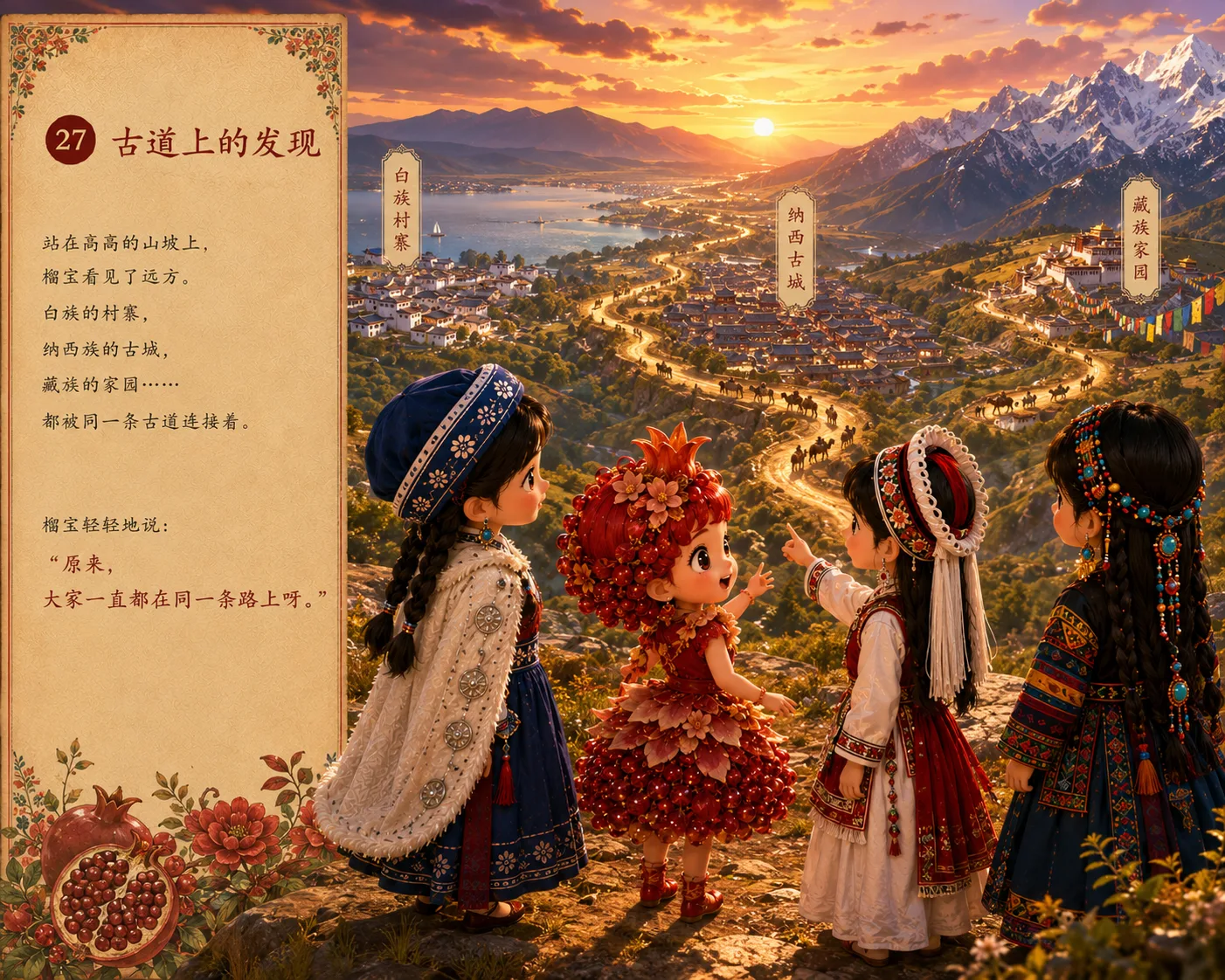 古道上的发现绘本